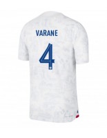 Francie Raphael Varane #4 Venkovní Dres MS 2022 Krátký Rukáv